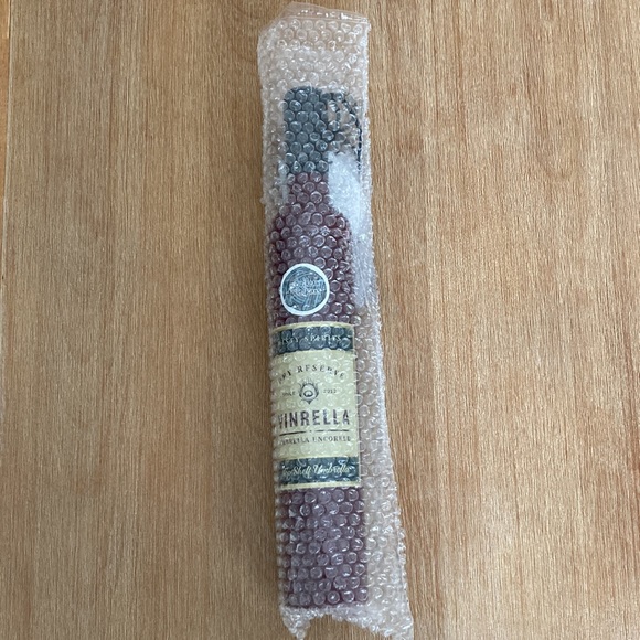 (NWT) Red Wine Bottle Shape Umbrella - Picture 9 of 9